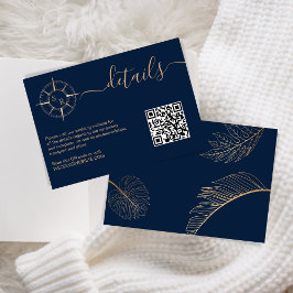 Angaben zum QR-Code für den Bestimmungspass RSVP Karte