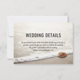 Angaben zur Hochzeit von Strandwachen Einladung