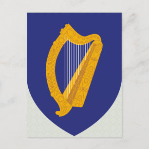 Angaben zur Wappen in Irland Postkarte