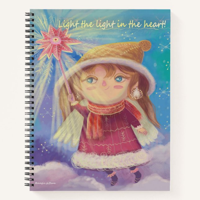 ange   cahier mignon (Devant)
