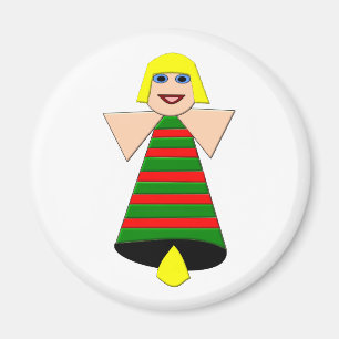 Ange de Noël Bell Magnet