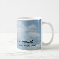 Ange des ailes dans les nuages 15 oz. Mug