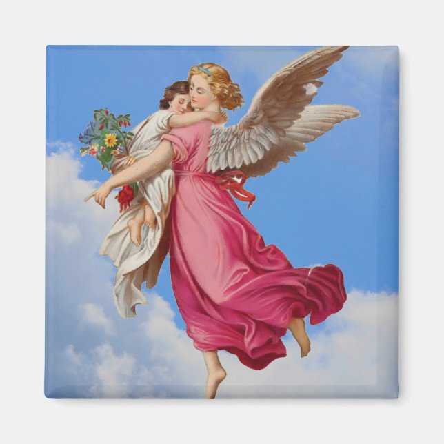 Ange Gardien Et Magnet Enfant (Devant)