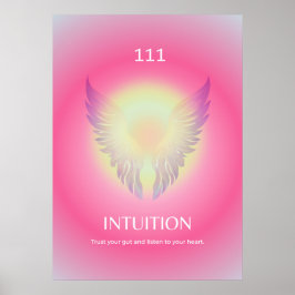 Ange Numéro Aura Poster 111 Intuition