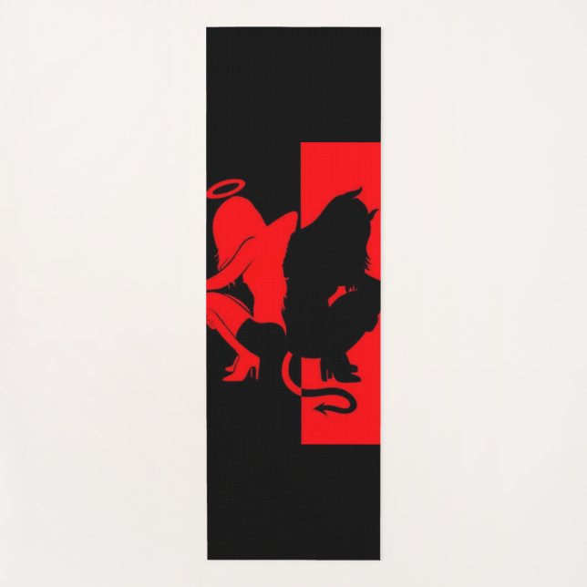 Ange ou demon yogamatte (Vorderseite)