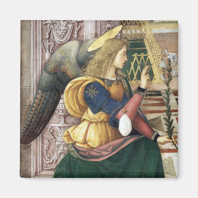 Ange Renaissance Magnet Carré Pinturicchio (Devant)