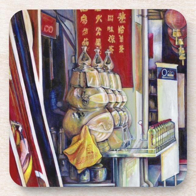 angeblich probabilistisch, Singapur Untersetzer (Vorderseite)