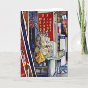 Angeblich probabilistische Grußkarte Karte