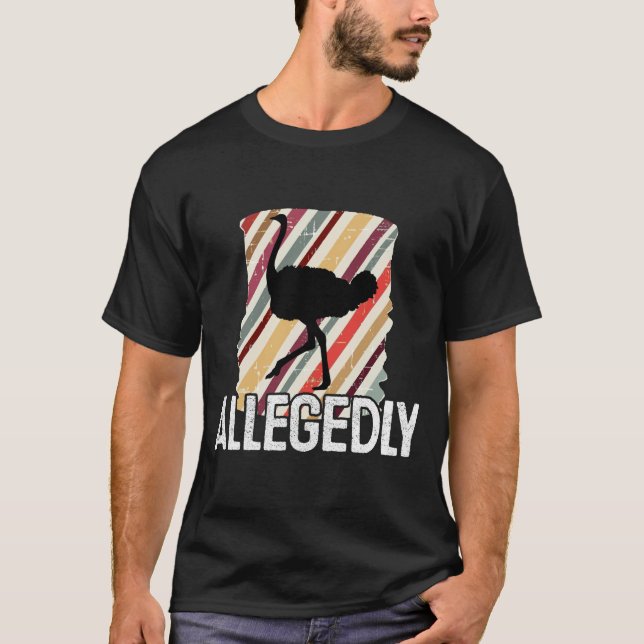 Angeblich Strauß Letterkenny - T-Shirt (Vorderseite)