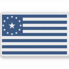 Angebliche Mormon-Flagge (1877) Aufkleber