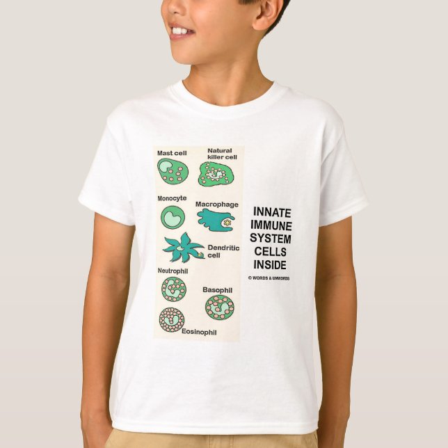 Angeborene Immunsystem-Zellen nach innen T-Shirt (Vorderseite)