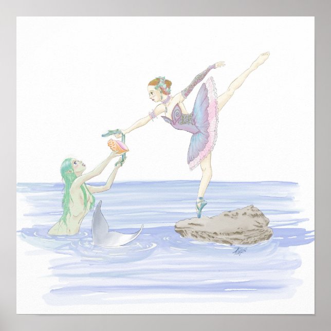 Angebot eines Handels Poster (Vorne)