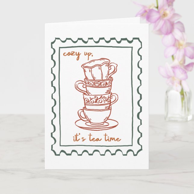 Angebot fallen karte (Orchidee)