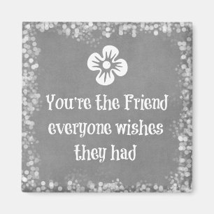 Angebot für Freunde Magnet