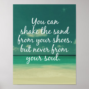 Angebot für Strandliebhaber Poster