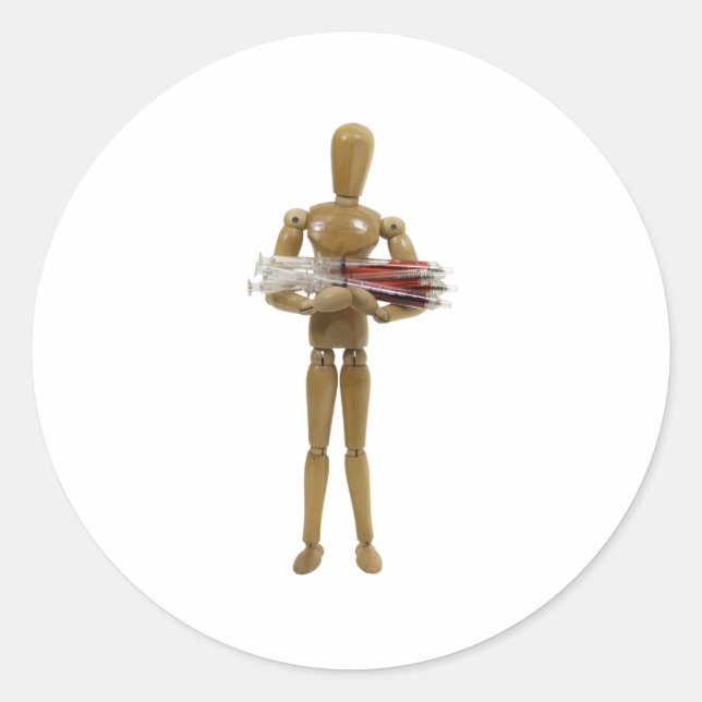 AngebotImpfstoffe091809 Runder Aufkleber (Vorderseite)