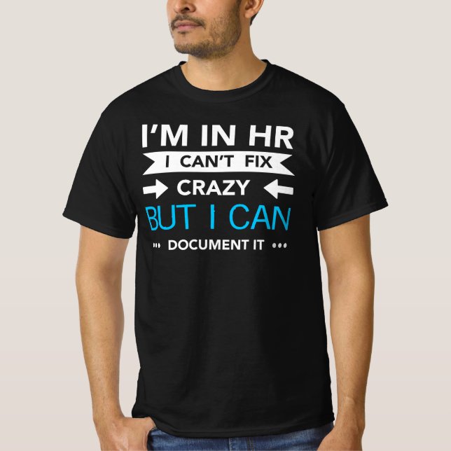 Angebotsdokument des Personalministeriums Crazy T  T-Shirt (Vorderseite)