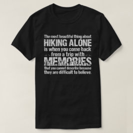 Angebotspreis für Wanderungen T-Shirt