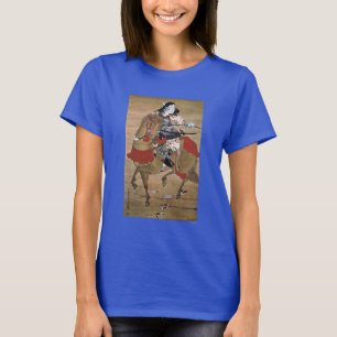 Angebrachte Samurais T-Shirt