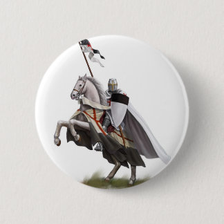 Angebrachter Ritter Templar Button