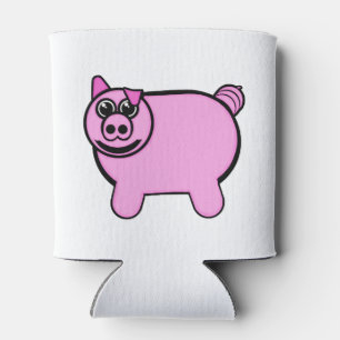 Angefülltes Schwein Dosenkühler