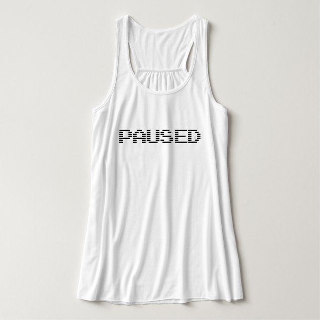 ANGEHALTEN TANK TOP (Design Vorderseite)
