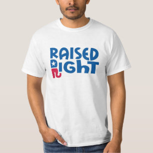 Angehobenes nach rechts - klassisches T-Shirt