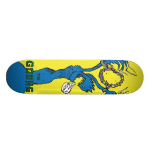 Angekettet Skateboard
