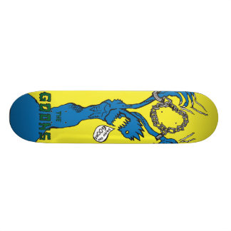 Angekettet Skateboard