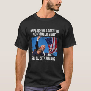 Angeklagter festgenommener verdeckter Schuss noch T-Shirt