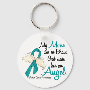 Angel 2 Ovarialkarzinom-Mama Schlüsselanhänger