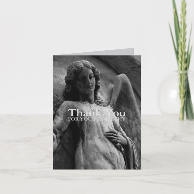 Angel 4 Mémorial chrétien Sympathie Merci (Devant)