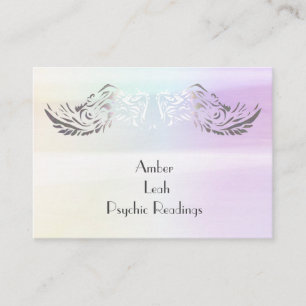 Angel ailes Spirituel Lightworker Carte de visite