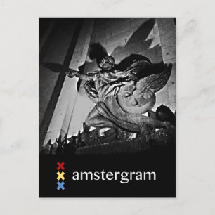 Angel Amstergram Postkarte