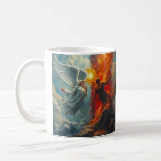 ANGEL AND DEVIL KAFFEETASSE (Links)
