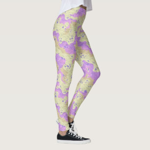 Angel Armor Camouflage Spandex Exercice Leggings