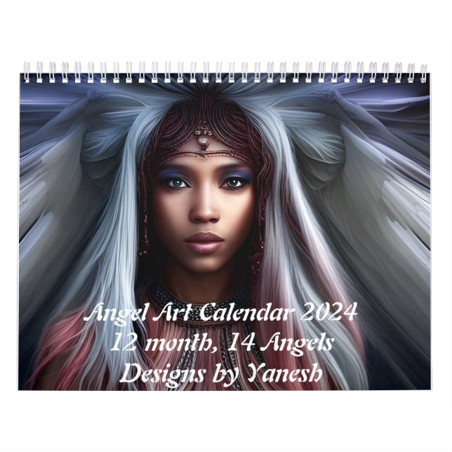 Angel Art von Yanesh - Kalender 2024 (Titelbild)