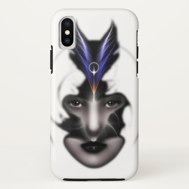 Angel Augen Flügel Case-Mate iPhone Hülle (Rückseite)
