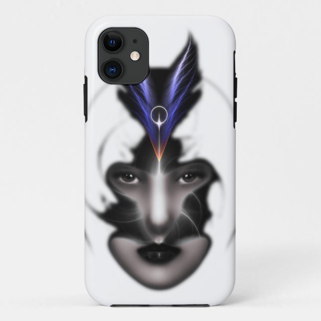 Angel Augen Flügel Case-Mate iPhone Hülle (Rückseite)