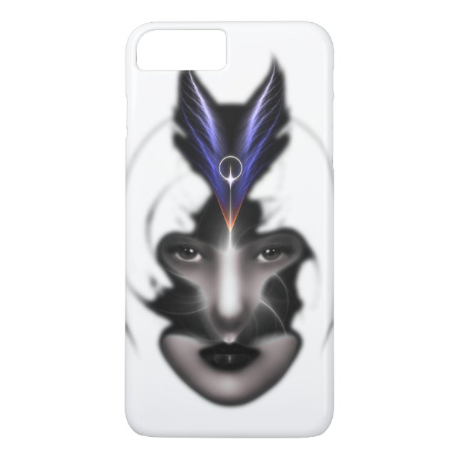 Angel Augen Flügel Case-Mate iPhone Hülle (Rückseite)