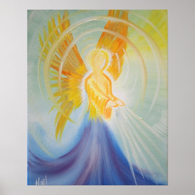 Angel Aura Print Poster (Vorne)
