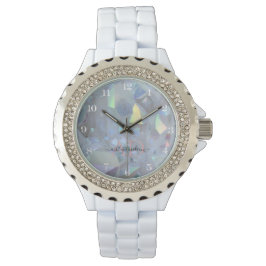 Angel Aura Quartz | Crystal Monogram Watch Armbanduhr