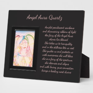 Angel Aura Quartz Fairy Fotoplatte