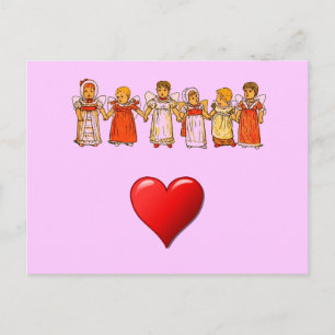 Angel Babies Postcard Postkarte