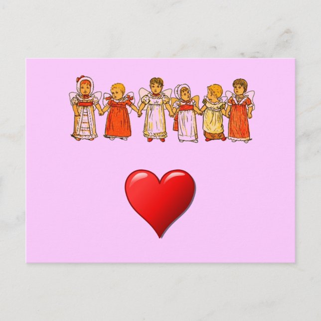 Angel Babies Postcard Postkarte (Vorderseite)