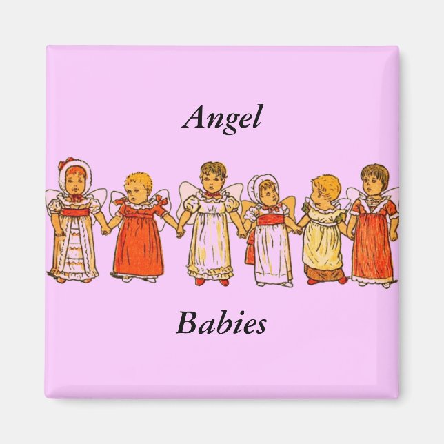 Angel Baby Magnet (Devant)