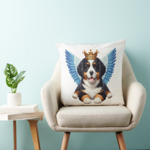 Angel Bernese Mountain Dog Lovers Berner Puppy Kissen