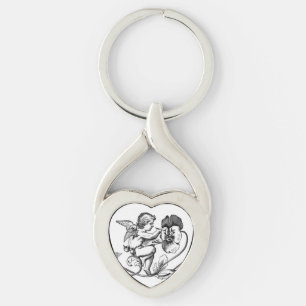 ANGEL-BLUME Schlüsselanhänger