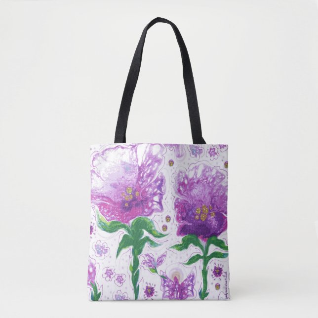 Angel-Blume-Tasche Tasche (Vorderseite)