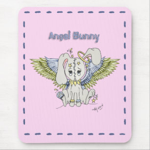 Angel Bunny Mousepad